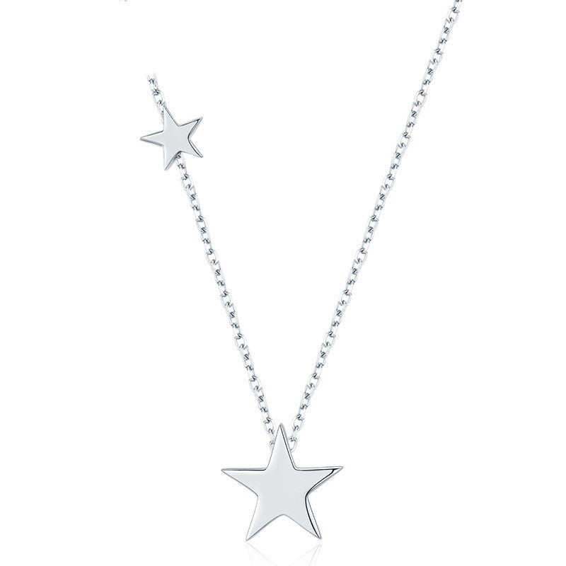 925 sterling silver necklace stars