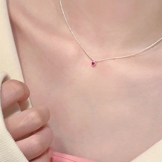 Mini Sweetheart Necklace 925 Sterling Silver
