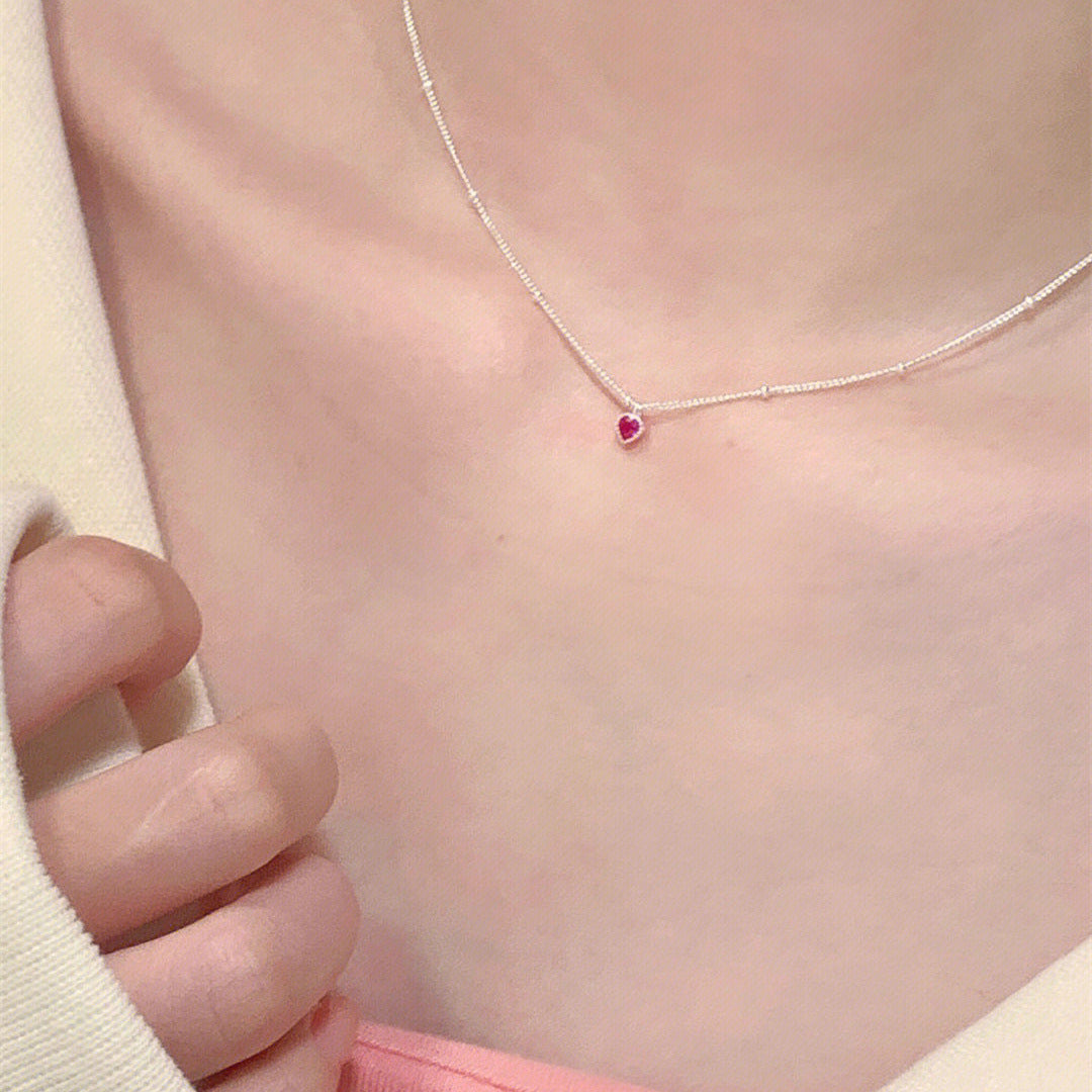 Mini Sweetheart Necklace 925 Sterling Silver