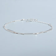 925 Sterling Silver Stick Bracelet