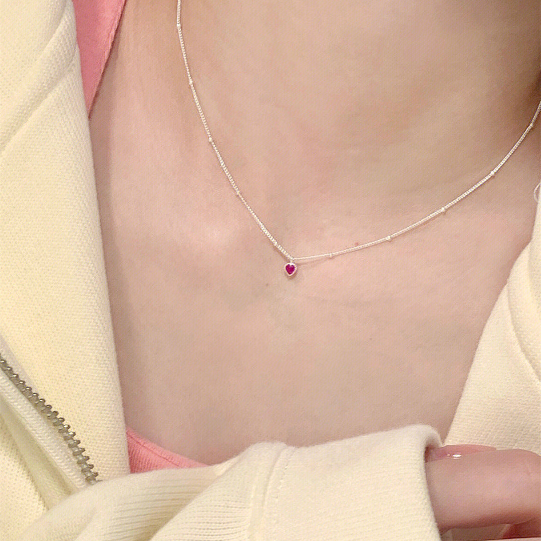 Mini Sweetheart Necklace 925 Sterling Silver
